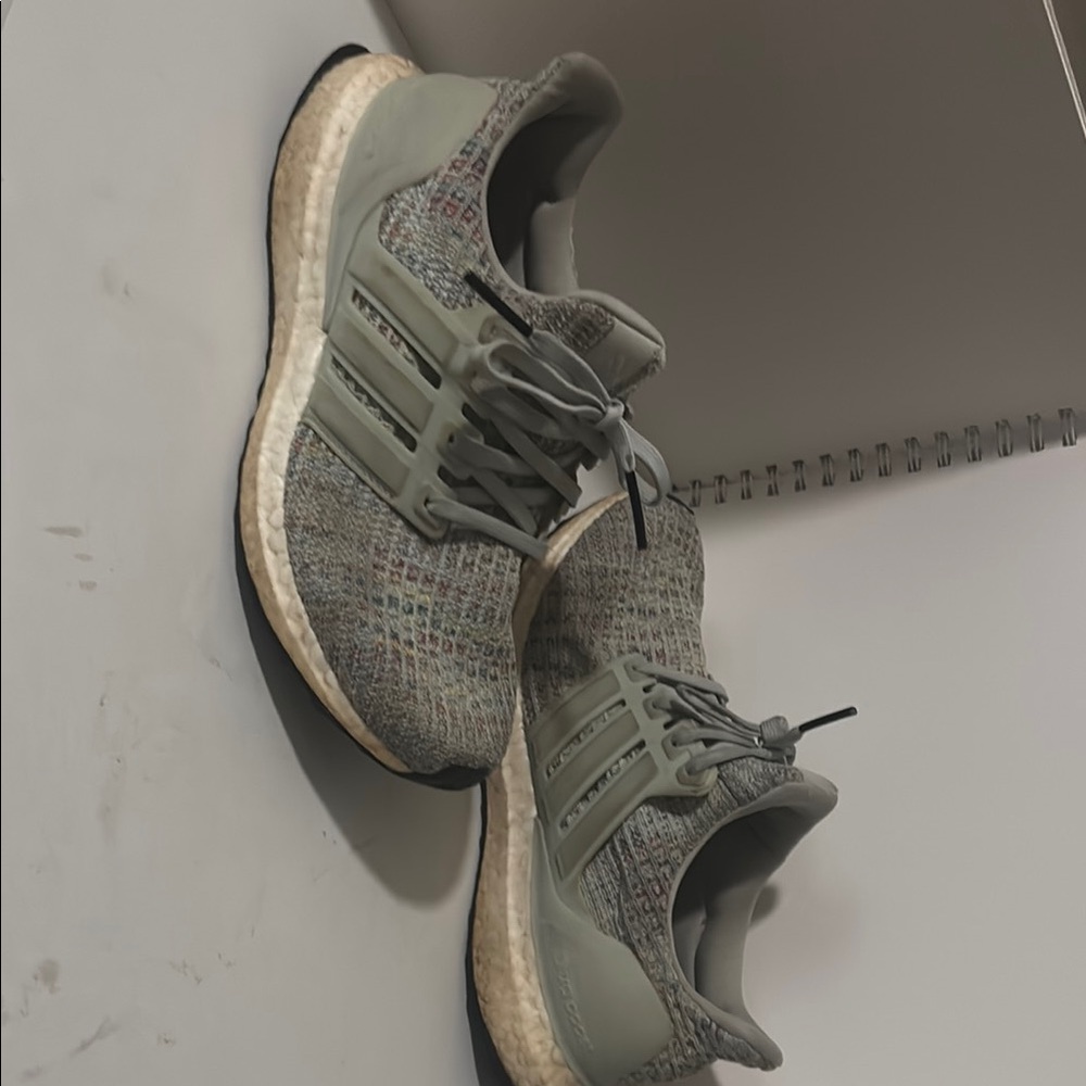 Gray Multicolor Sneakers